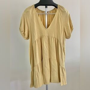 Mustard Seed Oversized Babydoll Hemp Dress